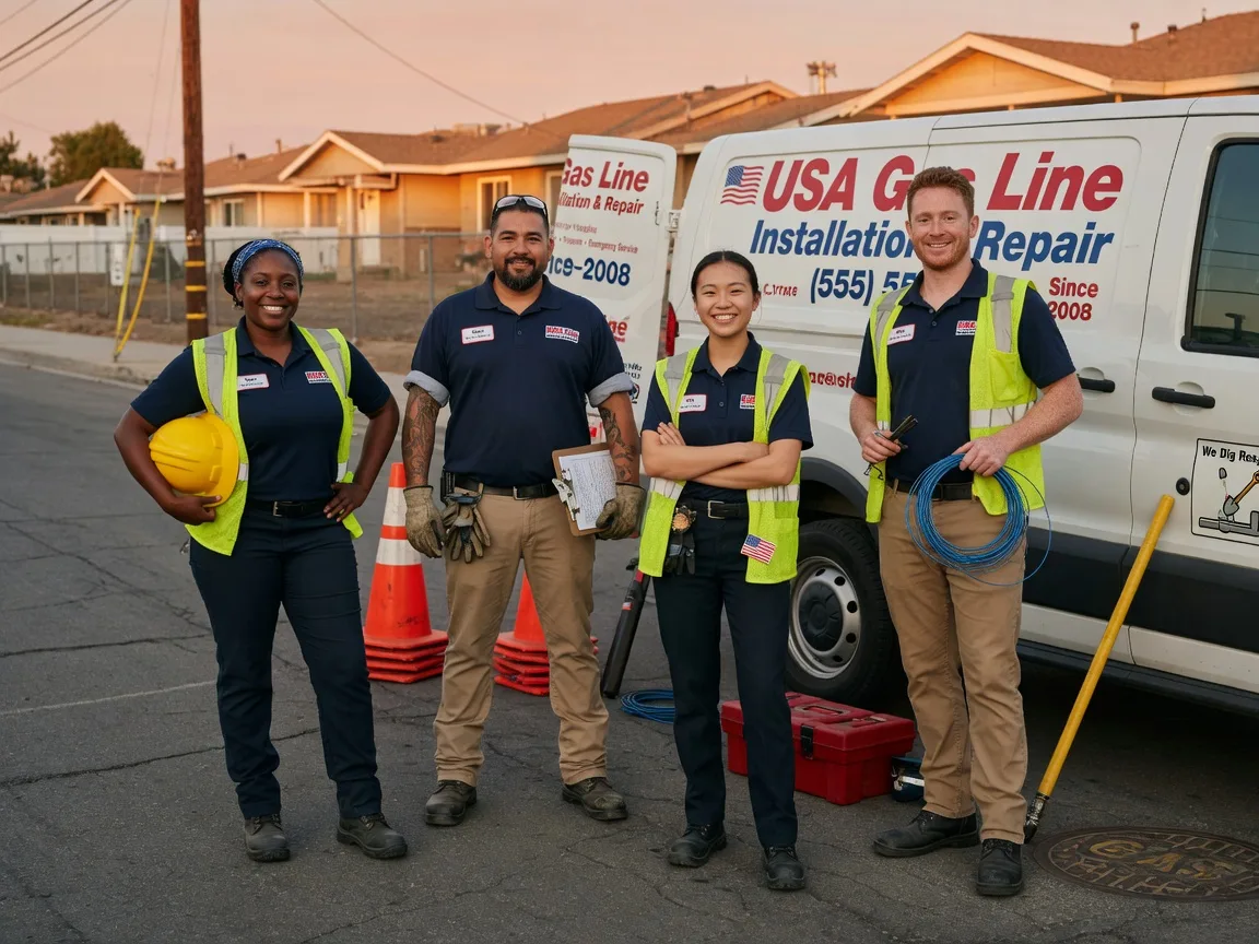 Gas Line Installation company in Leivasy, WV